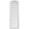 Ekena Millwork Arch Top Surface Mount PVC Gable Vent: Functional, w/ 2"W x 2"P Brickmould Sill Frame, 14"W x 42"H GVPAR14X4203SF - alternate 1